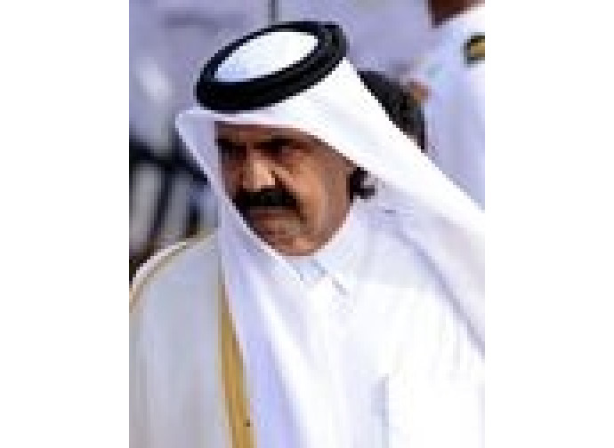 L'emiro del Qatar